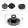 BQSPT Air Hockey Paddles and Pucks, Goal Handles Replacement Accessories for Game Tables (4 Striker 96mm with Pads, 8 Pucks 64mm Thick and Thin) view 4