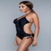 Be Wicked 1970 Violet Swimsuit, Black, Medium view 2