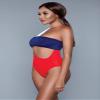 Be Wicked 1973 Kennedy Swimsuit, Red/White/Blue, X-Large view 3