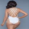 Be Wicked 1977 Amaya Swimsuit, White, Medium view 2