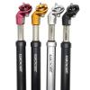 DJC Bike Suspension Seatpost Shock Absorber Damper Post 27.2 30.9 31.6 mm, Lightweight Aluminum Body(Black Head,30.9mm) view 1