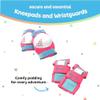 CHICAGO Skates Inline Training Skate Combo Set - Pink/Purple, Girls - Medium Sizes 1-4 view 4