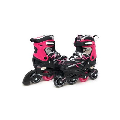 CHICAGO Skates Girls Adjustable Inline Skates - Medium Sizes J13-4 - Pink
