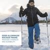 Yukon Charlie's National Park Snowshoe Kit, 8-inch x 21-inch, Includes Snowshoes, Trekking Poles and Travel Bag view 2