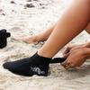 Tilos 2mm Neoprene Cinch Socks - Hypoallergenic, Non-Slip, Durable Water Socks for Diving, Snorkeling, Water Aerobics & More (L, Black) view 2