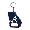 FANMATS 62480 Atlanta Braves Keychain Bottle Opener view 1