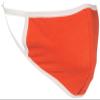 Quality Durables Unisex-Adult's 4-Pack Washable Reusable Face Mask with Elastic Ear Loop, Orange/Pink/Heather Grey/Blue, Small/Medium view 2