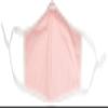 Quality Durables Unisex-Adult's 4-Pack Washable Reusable Face Mask with Elastic Ear Loop, Orange/Pink/Heather Grey/Blue, Small/Medium view 4