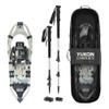 Yulon Charlie's National Park Snowshoe Kit, 8-inch x 25-inch, Includes Snowshoes, Trekking Poles and Travel Bag view 1