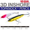 Yo-Zuri R1369-C5 3D Inshore Topknock Pencil (F) 125Mm 5" view 3