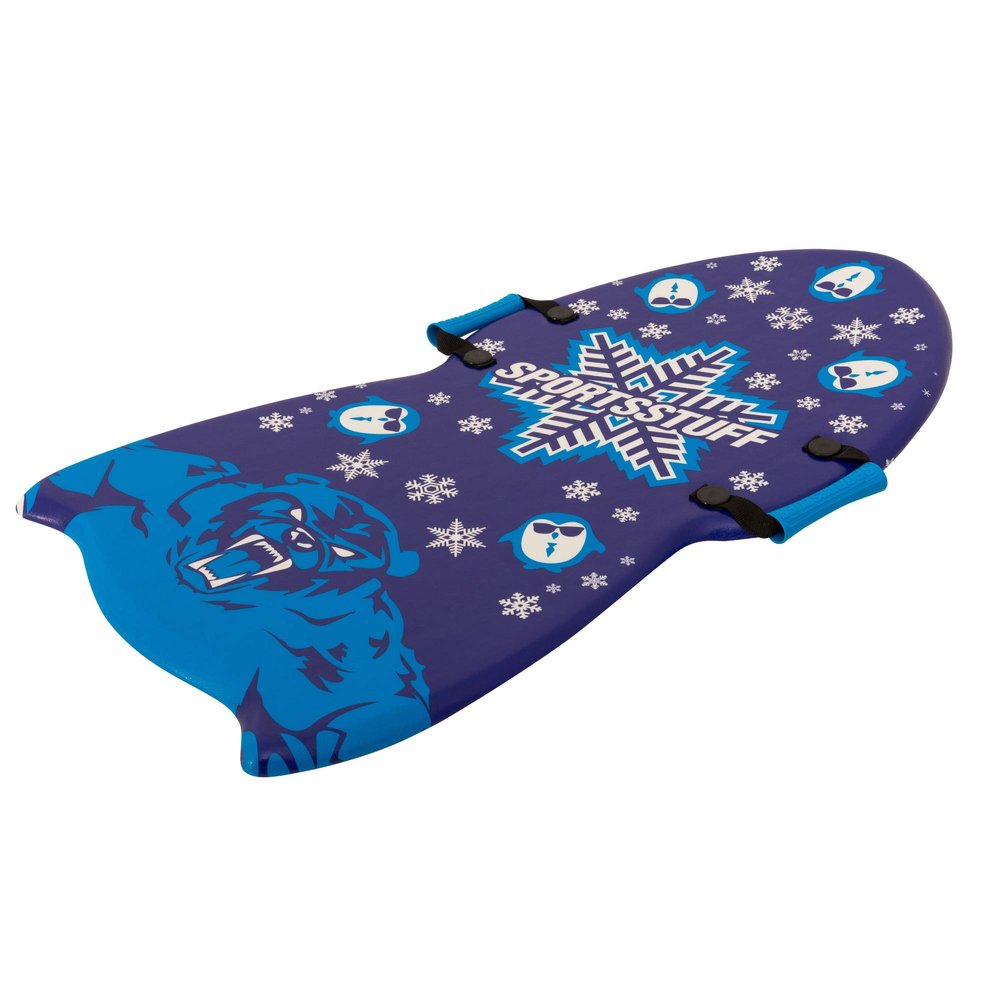 SportsStuff Grizzly - 1 Person Foam Sled , Black , 39" Sled