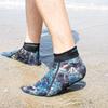 Tilos 2mm Neoprene Cinch Socks - Hypoallergenic, Non-Slip, Durable Water Socks for Diving, Snorkeling, Water Aerobics & More (L, Green Camo) view 2