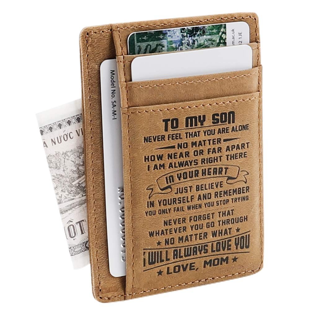 11st Birthday Gifts for Son - 11st birthday decorations Pocket Wallet for boys Gifts From Mom- 11 Year Old Son Birthday Graduation Christmas Gifts for Male