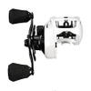 13 FISHING - Concept C2 - Low-Profile Baitcast Fishing Reel - 5.6:1 - Right Hand Retrieve (Fresh+Salt) - C2-5.6-RH,White view 2