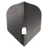 LSTYLE Dart Flights - L3 PRO KAMI Shape - Gun Metallic | Set of 3 | for Soft & Steel Tip Darts view 2