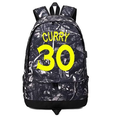 Basketball SC30 Ball Storage Backpack Sports Equipment Depositary Multifunctional Bag For Men Women (Grey Pattern 2)
