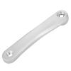 Bike Cranks, Pedal Crank Arm Bike Crank Arm, Crank Arm, Bike CranksPedal Crank Arm for Home for Travel(Diamond Hole-Silver) view 3