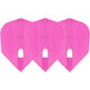 LSTYLE Dart Flights - L3 PRO KAMI Shape - Pink | Set of 3 | for Soft & Steel Tip Darts view 3