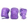 6 in 1 Set Kids Protective Gear Knee Pads and Elbow Pads with Wrist Guard for Skating Cycling Bike Scooter (Purple) view 3