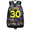 Basketball SC30 Ball Storage Backpack Sports Equipment Depositary Multifunctional Bag For Men Women (Red Pattern 2) view 1