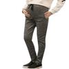 ZGZZ7 Maternity Pregnant Women Winter Warm Active Sweatpants Casual Fleece-Lining Joggers Pants (Grey, Large) view 1