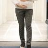 ZGZZ7 Maternity Pregnant Women Winter Warm Active Sweatpants Casual Fleece-Lining Joggers Pants (Grey, Large) view 2