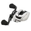 13 FISHING - Concept C2 - Low-Profile Baitcast Fishing Reel - 6.8:1 - Left Hand Retrieve (Fresh+Salt) - C2-6.8-LH White view 1