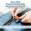 Forge TSA Approved Luggage Locks: Ultra Secure Dimple Key Travel Locks with Zinc Alloy Body, for Luggage, Travel Cases, Backpacks Orange 2PK. view 4