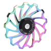 Keenso Rear Derailleur Pulley, Mountain Ceramics Rear Derailleur Pulley Bearings Cycling Accessory(13T) and Spare Parts view 2