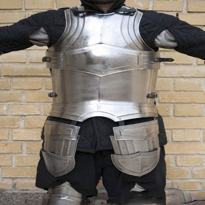 ARTIZANSTORE LARP, Fatasy, Kinght, Medieval Costume, Armour, Iarp Armor, Steel Armor: Cuirass (Front and Back) Titan