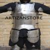 ARTIZANSTORE LARP, Fatasy, Kinght, Medieval Costume, Armour, Iarp Armor, Steel Armor: Cuirass (Front and Back) Titan view 2