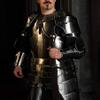ARTIZANSTORE Larp Fantasy Elven Kinght Medieval Costume Steel Armor: Cuirass (front and back) Milan