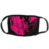 kreepsville 666 Fashion Face Mask Costume Vanity Covering (Skull Mouth Pink) view 1