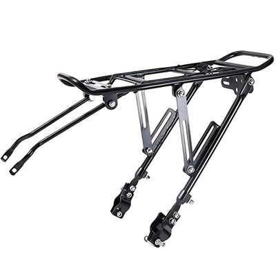 Generies Biking Universal Adjustable Bike High Capacity Cargo Rack Cycling Equipment Stand Footstock Bicycle Luggage Carrier Racks