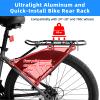 Generies Biking Universal Adjustable Bike High Capacity Cargo Rack Cycling Equipment Stand Footstock Bicycle Luggage Carrier Racks view 2