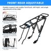 Generies Biking Universal Adjustable Bike High Capacity Cargo Rack Cycling Equipment Stand Footstock Bicycle Luggage Carrier Racks view 4