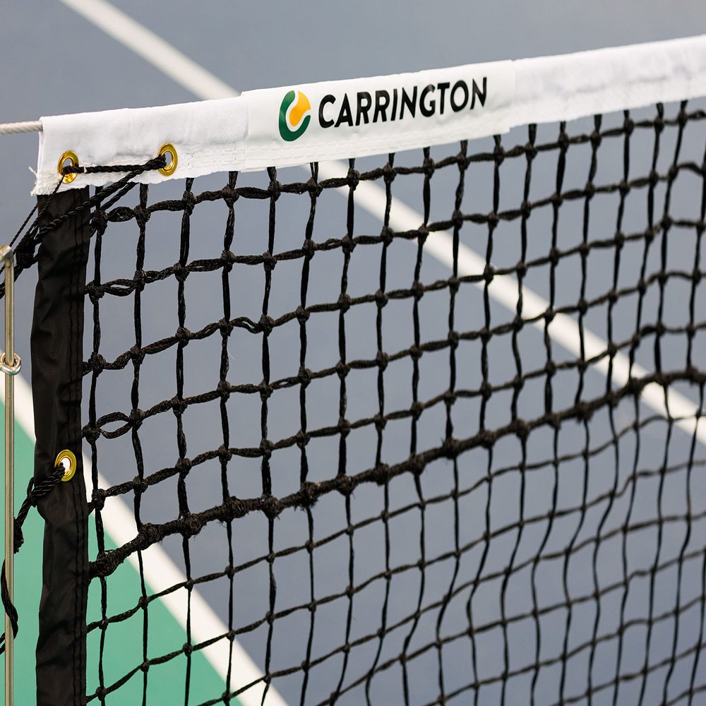 Carrington Expert Tennis Net - Ultra Durable - PVC Tapes ON Sides and Bottom - for Indoor and Outdoor use