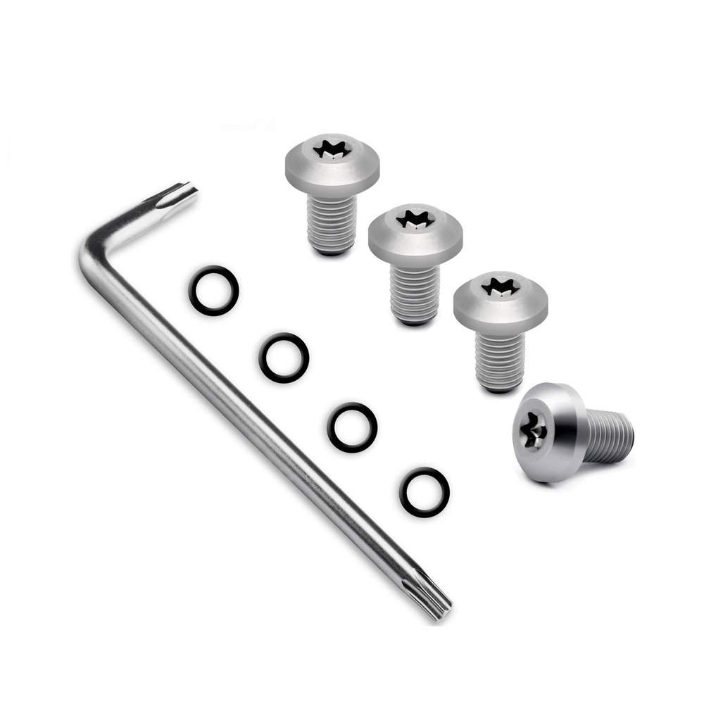 1911 Grip Screws Include 4 O Rings, T10 Torx Key, 4 Stainless Steel 1911 Screws