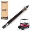 10L0L Driver Side Rear Axle Shaft for 1994.3-2009 EZGO TXT, Medalist, ST, MPT Gas Golf Cart, Includes Bearing, OEM# 72056G01 72056-G01 (ONLY for Gas Cart) view 1