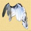 ARTIZANSTORE LARP, Fantasy, Medieval, Elfin Shoulders (pauldrons) Archangel: a Pair view 1