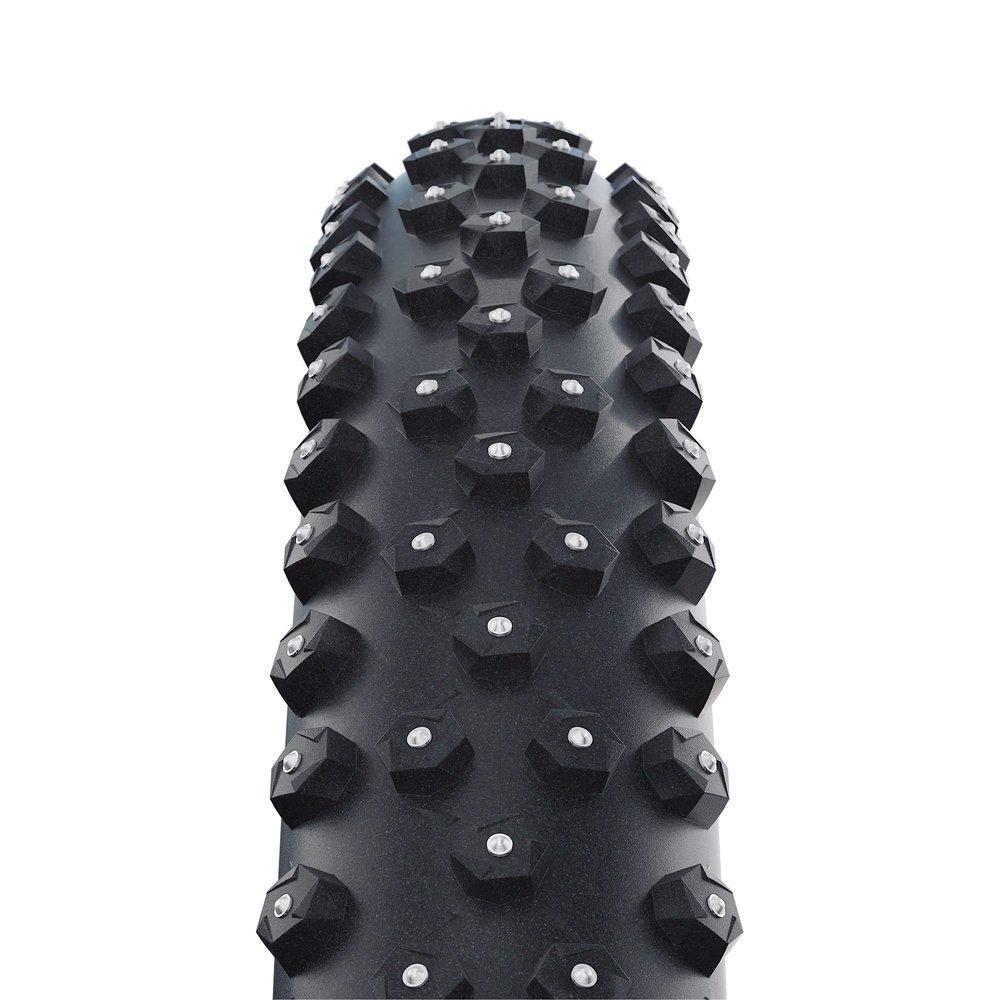 Schwalbe Unisex's ICE SPIKER PRO Perf, DD, RaceGuard, TLE Tyres, Black, 57-584