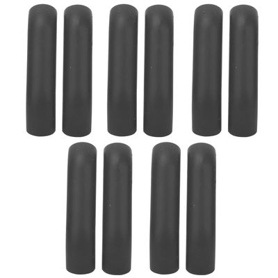 Brake Lever Protector, 5 Pair Soft Silicone Anti-Slip Brake Sleeves Mountain Road Brake Handle Cover Protector for Mountain Road Cycling(Black)