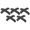 Brake Lever Protector, 5 Pair Soft Silicone Anti-Slip Brake Sleeves Mountain Road Brake Handle Cover Protector for Mountain Road Cycling(Black) view 3