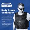 Bluhalo Cooling Device for Body Armor Vests: Provides Air Circulation and Reduces Sweat - Perfect for Police, Security, Tactical, and Military - Works with Kevlar Vests and Body Armor view 2