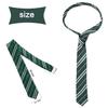 Funnlot Halloween Cosplay Tie Costume Accessory Green Necktie Tie for Pretend Party Dress Up Costume Hand-Made Necktie (Green) view 2