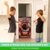 GoSports Strikeout Challenge Baseball Toss Doorway Game - Includes Universal Door Frame Tension Rod and Inflatable Baseballs with Ball Pump view 2