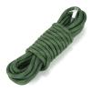 Static Climbing Rope 10M(32ft) 20M(65ft), 10mm Outdoor Rock Climbing Safety Rope Arborist Tree Climbing Rope, Escape Rappelling Tree Pulling Swing Sailing Fire Rescue Parachute Rope, Army Green view 1