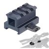 Gotical - High Profile Picatinny Riser Mount (1" H x 1.5" L) Heavy Duty Mount 3 Slot Riser Mount for Rifles with Picatinny/Weaver Rail Made from Aircraft Aluminum with Matte Black Anodizing (1 Piece) view 1