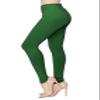 ALWAYS Soft Leggings for Women - High Waisted Tummy Control Compression Yoga Workout Pants Hunter Green Plus view 1