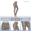 ALWAYS Women's High Waist Yoga Leggings - Premium Soft Stretch Workout Pants Space Dye Black One Size view 4
